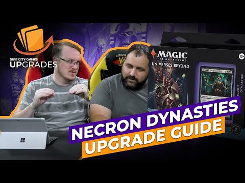 NECRON DYNASTIES Upgrade Guide | MTG Warhammer 40,000 Commander Deck