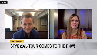 Lawrence Gowan of Styx Talks 2025 Northwest Tour Stops