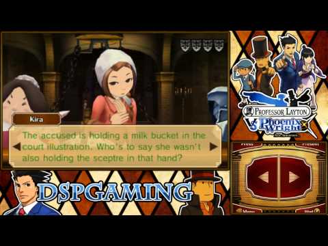 Prof. Layton vs. Phoenix Wright: Ace Attorney pt44 - A Sword of Words
