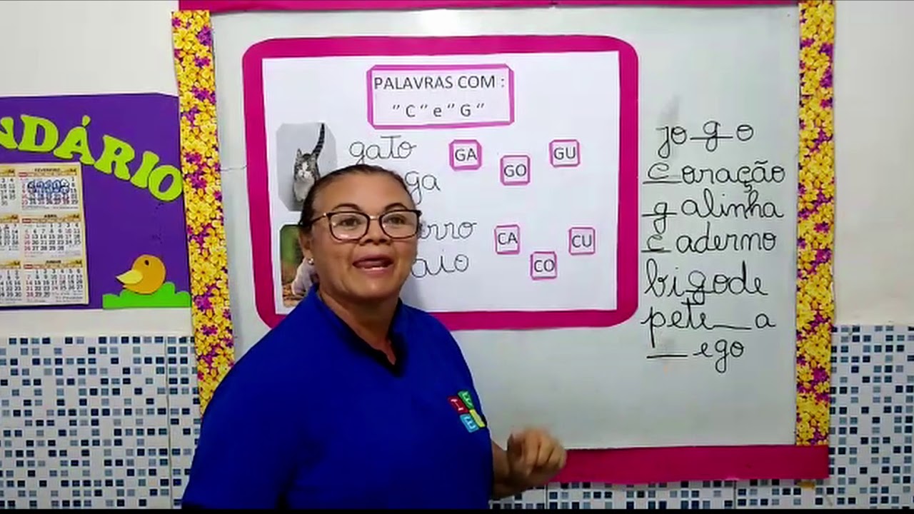 2º Ano Gramática Palavras Com C E G 1