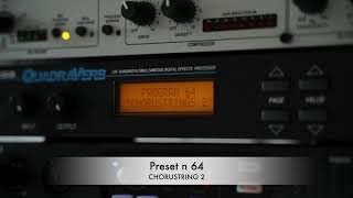 Video thumbnail for The immortal Alesis Quadraverb multi FX processor by Direct Sound Records
