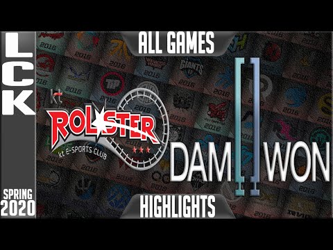 KT vs DWG Highlights ALL GAMES | LCK Spring 2020 W6D1 | KT Rolster vs Damwon Gaming