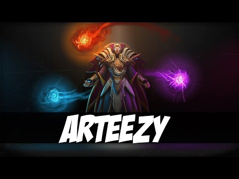 Arteezy Plays Invoker - Dota 2