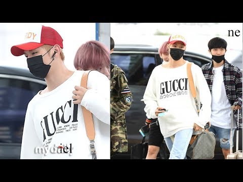 [ Wanna One ] 180824 Kang Daniel ( 워너원 ) 'New Hair' |  Incheon airport 입국