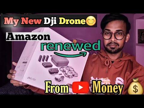 My New Dji Mini Drone For Vlogging 😁| My New Dji Drone | Amazon Renewed Drone | 2022