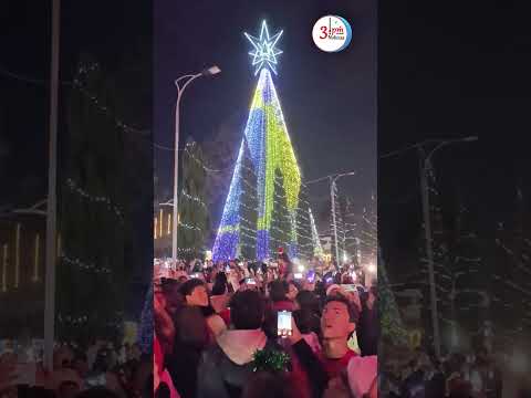 📌 Encendido alumbrado de #Navidad en #Mosquera - #Cundinamarca  #Colombia #alumbrado  07 Dic 2025