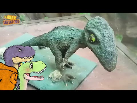 Arex e Vastatore visitano il Parco dei Dinosauri di Castellana Grotte 🦖📹🦕