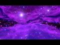 Cosmic Mystery ️ 4K Deep Purple Space Background Ambient Loop For Focus Relaxation