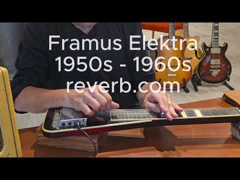Framus Electra 1959 lap steel slide guitar 6 string image 19