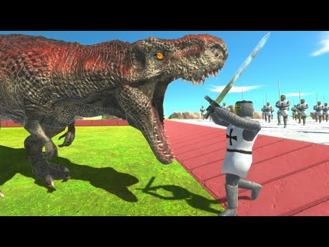 Army of Cavalier vs all units - Animal Revolt Battle Simulator