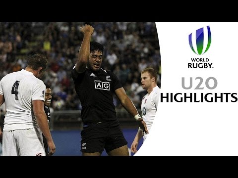 New Zealand 21-16 England - Highlights & Tries - World Rugby U20s final