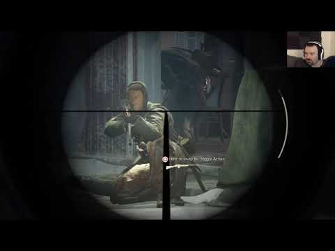 Call of Duty: WW II Campaign playthrough pt27 - So Much For Stealth!