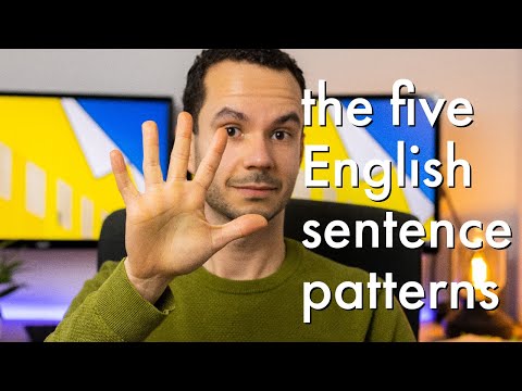 The 5 English Sentence Patterns for Sentence Analysis | Advanced English Grammar