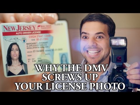 Drivers License Photo Sabotage