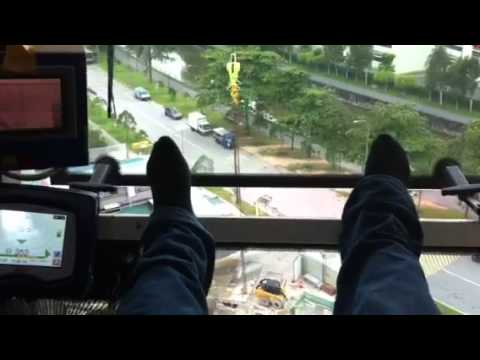 Tower Crane Operator Sleep