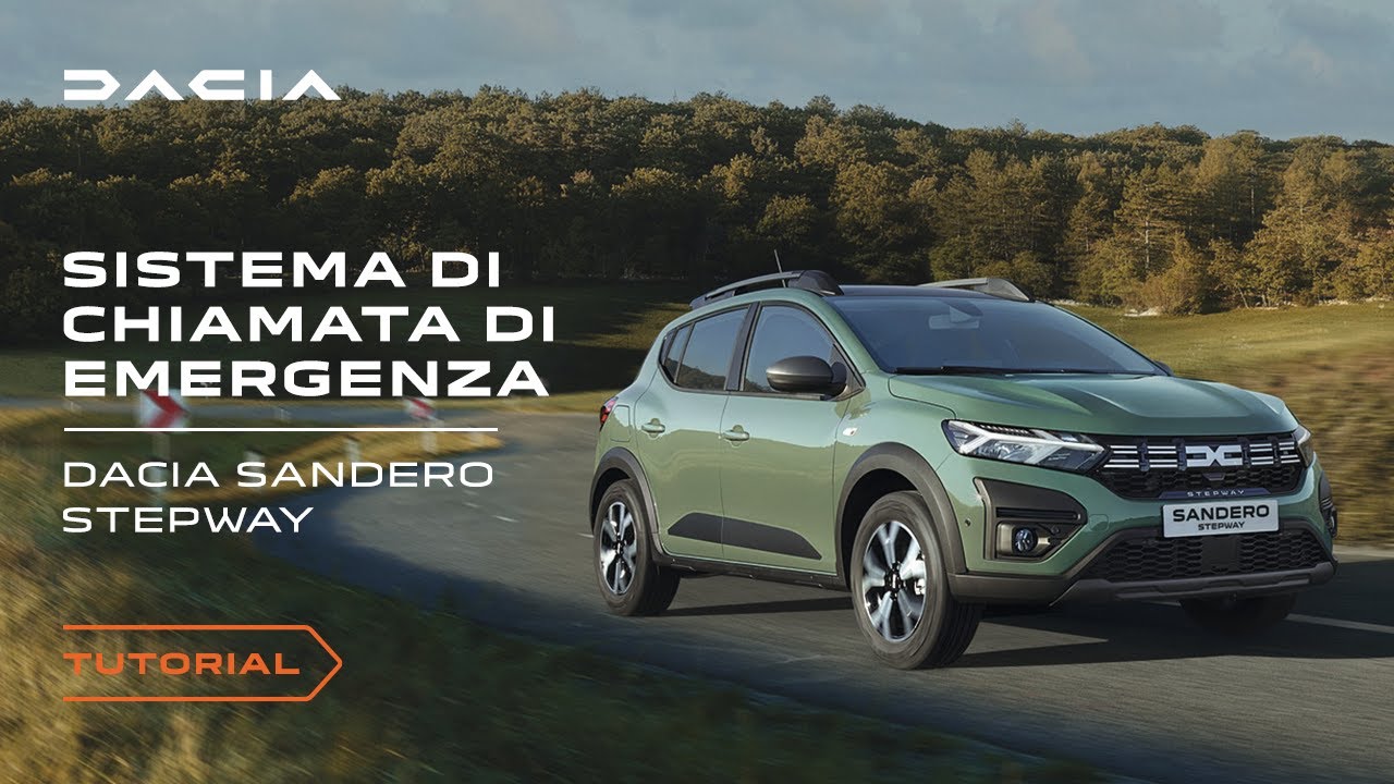 Sandero e Sandero Stepway - Sistema di chiamata di emergenza