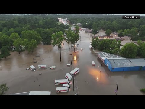 Houston flooding updates: Latest Friday as San Jacinto River rises