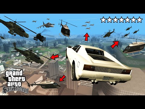 What If You Got 7 Star Wanted Level in GTA San Andreas? [Secret Cheat Code]