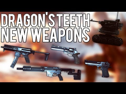 BATTLEFIELD 4 - Dragon's Teeth DLC New Weapons Wall-e With Guns Deagle+ More!