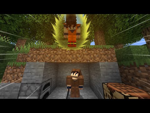Ultimate Battle: Miner VS Goku - Minecraft Speedrun
