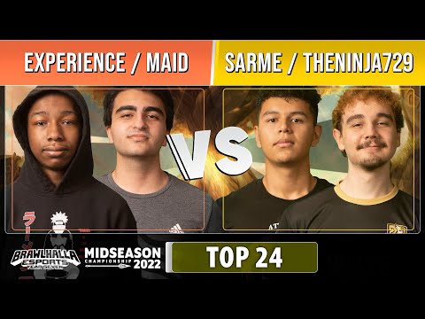 Experience & Maid VS Sarme & TheNinja729 - Top 24 - Midseason Championship 2022 - Doubles