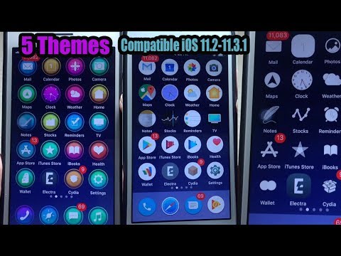 Top New 5 Free Anemone Themes Compatible iOS 11.2-11.3.1