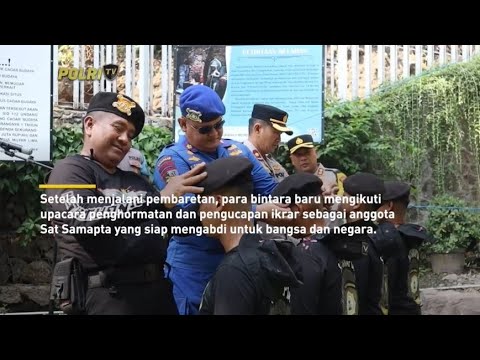 PEMBINAAN TRADISI &amp; PEMBARETAN BINTARA BARU SAT SAMAPTA SIDOARJO