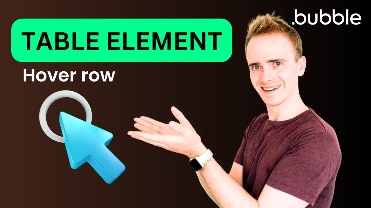 Bubble Table Element - Row Hover Effect thumbnail