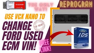 Program USED 2004-2008 Ford F150 ECM ECU Change VIN number using VCX NANO and our injector!