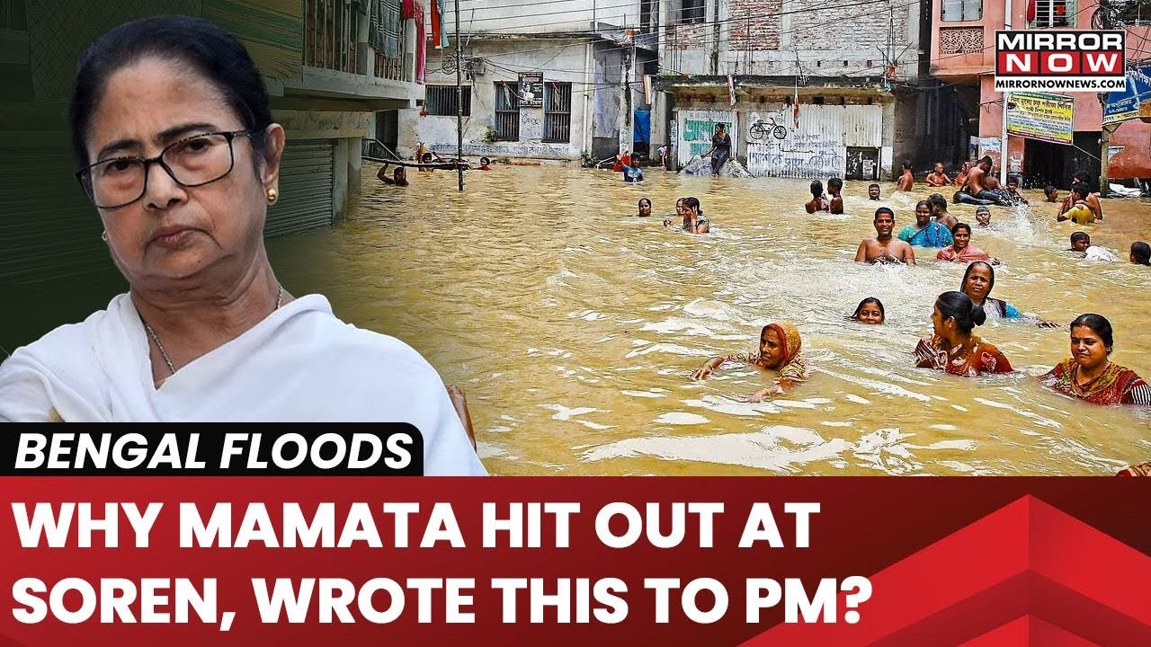Bengal Vs Jharkhand Over Floods| Why Mamata Hit Out At CM Soren? What Did She Write To PM Modi?