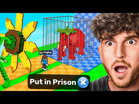 PRISON UPDATE in Plants VS Brainrots + Admin Abuse
