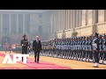 Rare Gesture Putin Bows To Indian Soldiers During Formal Welcome In Delhi APT