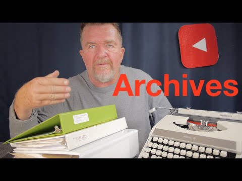 Typewriter Video Series - Episode 255: Journals, Binders, Blogs