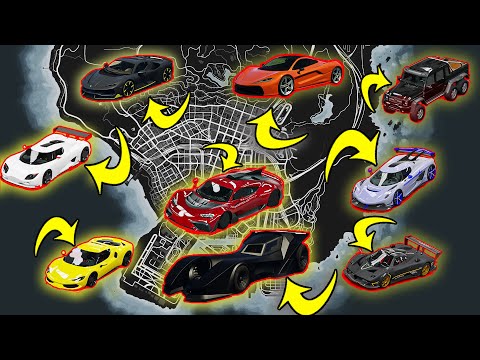 GTA 5 - All New Story Mode Rare Cars Locations 2025 (PS5, PS4, XBOX & PC)