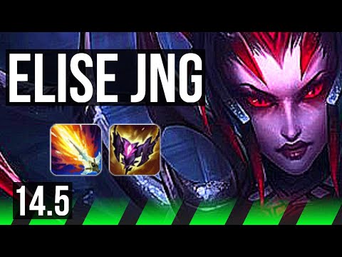 ELISE vs NAUTILUS (JNG) | 17/2/10, 65% winrate, 6 solo kills, Legendary | NA Grandmaster | 14.5