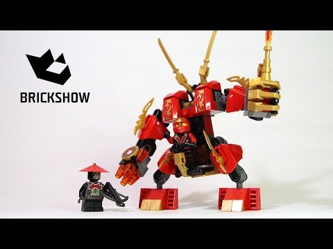 Vidéo LEGO Ninjago 70500 : Le robot de feu de Kai