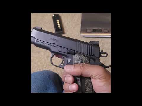 Eaa Girsan MC1911 SC Ultimate .45 Review, Weight, Measurements, DISLIKES @blackarmory