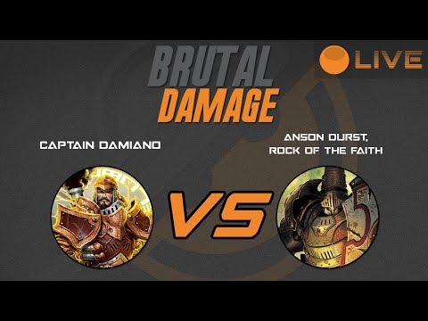Brutal Damage Weekly Warmahordes - Damiano vs Durst