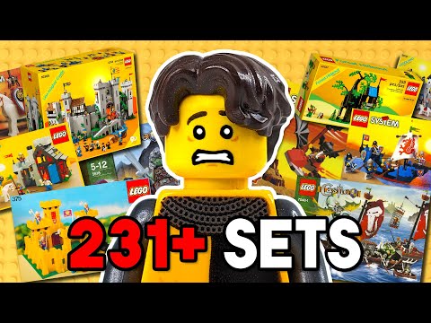 I Ranked Every LEGO Castle Set… (yes, all of them)