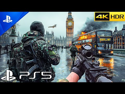 LONDON TERRORIST ATTACK | Realistic Ultra Graphics Gameplay 4k 60fps Call of Duty Modern Warfare III