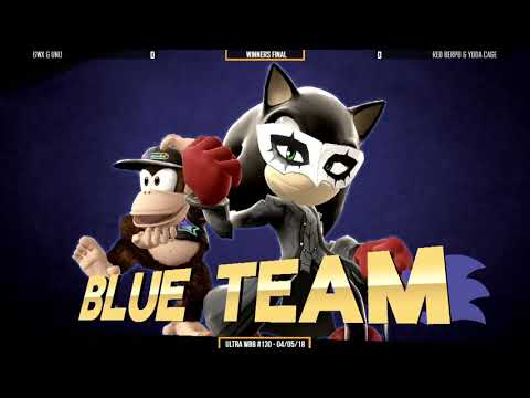 Ultra WBB #130 | 6WX & Uno vs red berpo & Yoda Cage - Winners Final - Super Smash Bros. for Wii U
