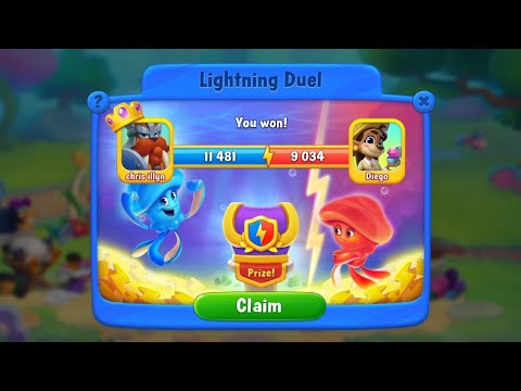 @Fishdom Win Strikes Hard Level 12006 - Hard 12013. Won Lightning Duel.