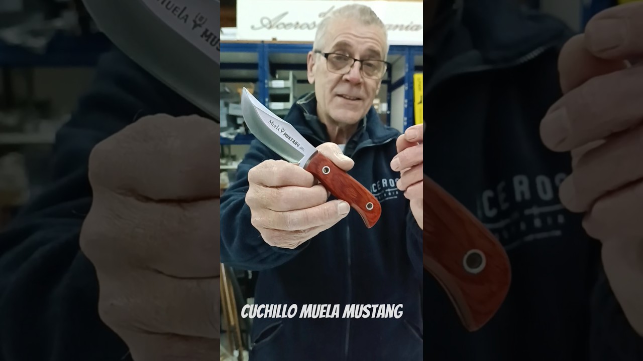 Cuchillo enterizo Muela MUSTANG-8R