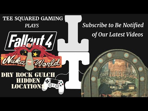 Nuka World Dry Rock Gulch Hidden Locations [Accessed By Jet Pack] Fallout 4