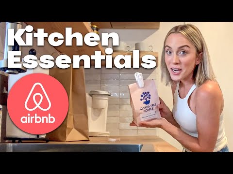 AIRBNB Kitchen Essentials - SUPER HOST Kitchen Set Up