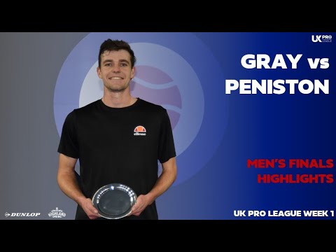 Alastair Gray wins 6-3, 6-4 and is the winner of Week 1 | UKPL WK1 | Final