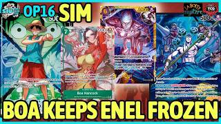 BOA KEEPS ENEL FROZEN [OP16] 🟢🔵 GU Luffy VS. 🟣 Enel 🎮 GAMEPLAY