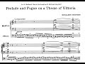 Benjamin Britten - Prelude and Fugue on a Theme of Vittoria