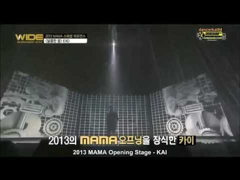 [Eng Sub HD] 131129 EXO Kai Cut - Mnet Wide News MAMA 2013 BTS