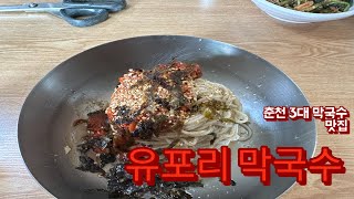 유명할만하다.. 인생막국수집 - 춘천 유포리막국수